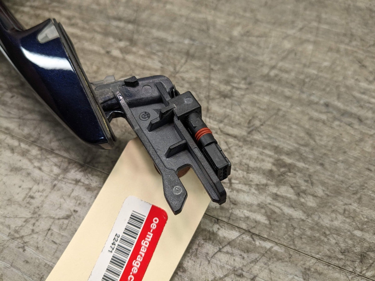 14-18 OEM BMW F15 F85 F86 X5 X6 COMFORT ACCESS LEFT Door Handle Blue*