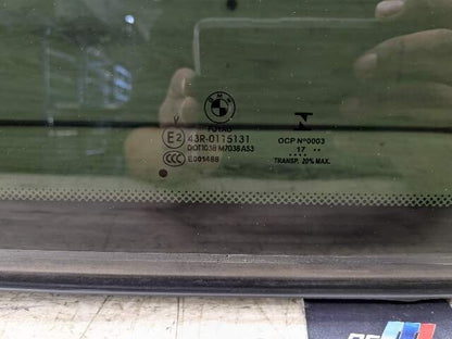 18-24 OEM BMW F97 G01 X3 X3M Rear Sunroof Sun Roof Cover Window Glass 7493796