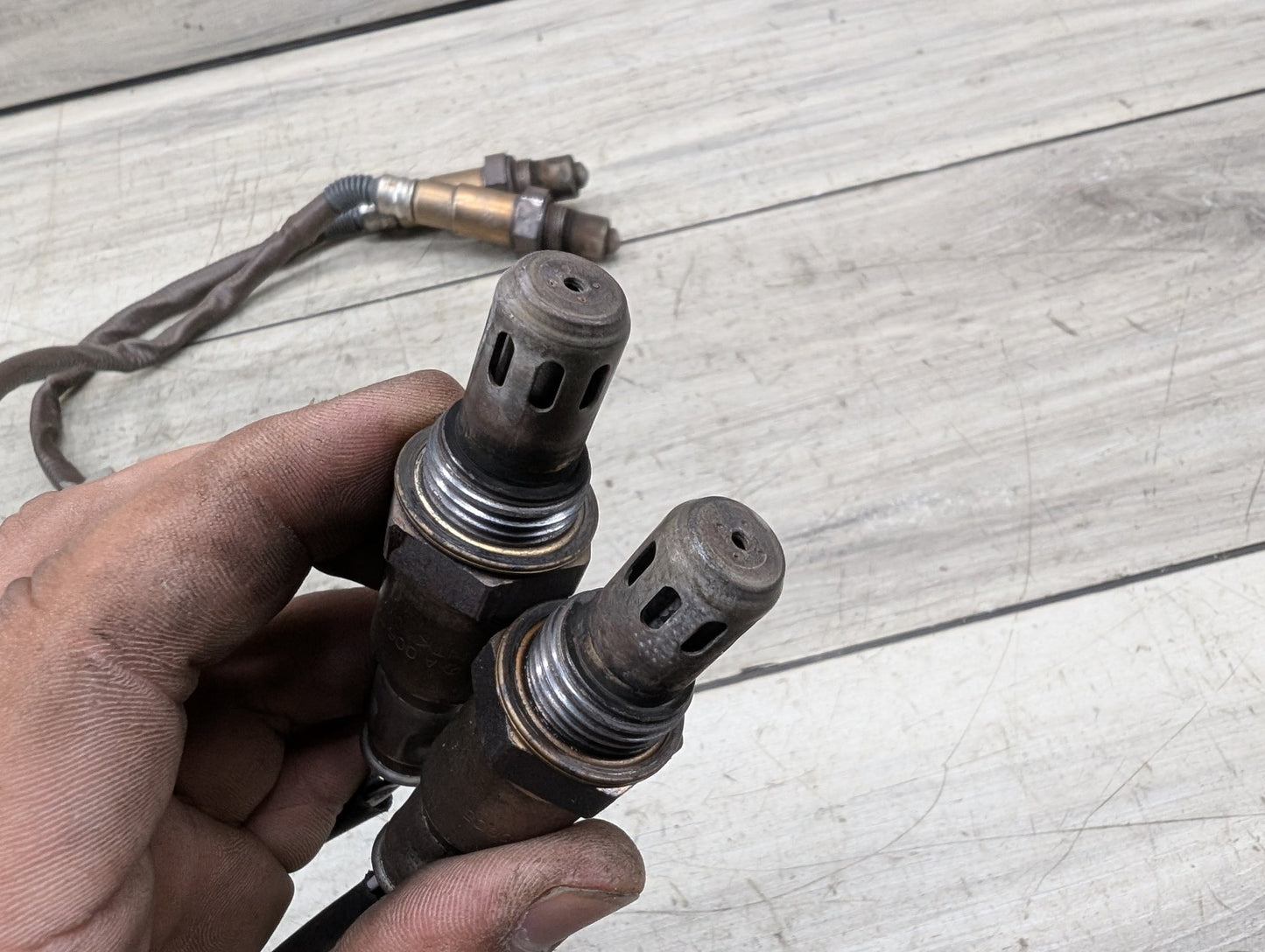 2009-2017 Mercedes-Benz E550 E-Class A207 Cat Catalytic Oxygen O2 Lambda Probe Sensors SET A0065422018 OEM