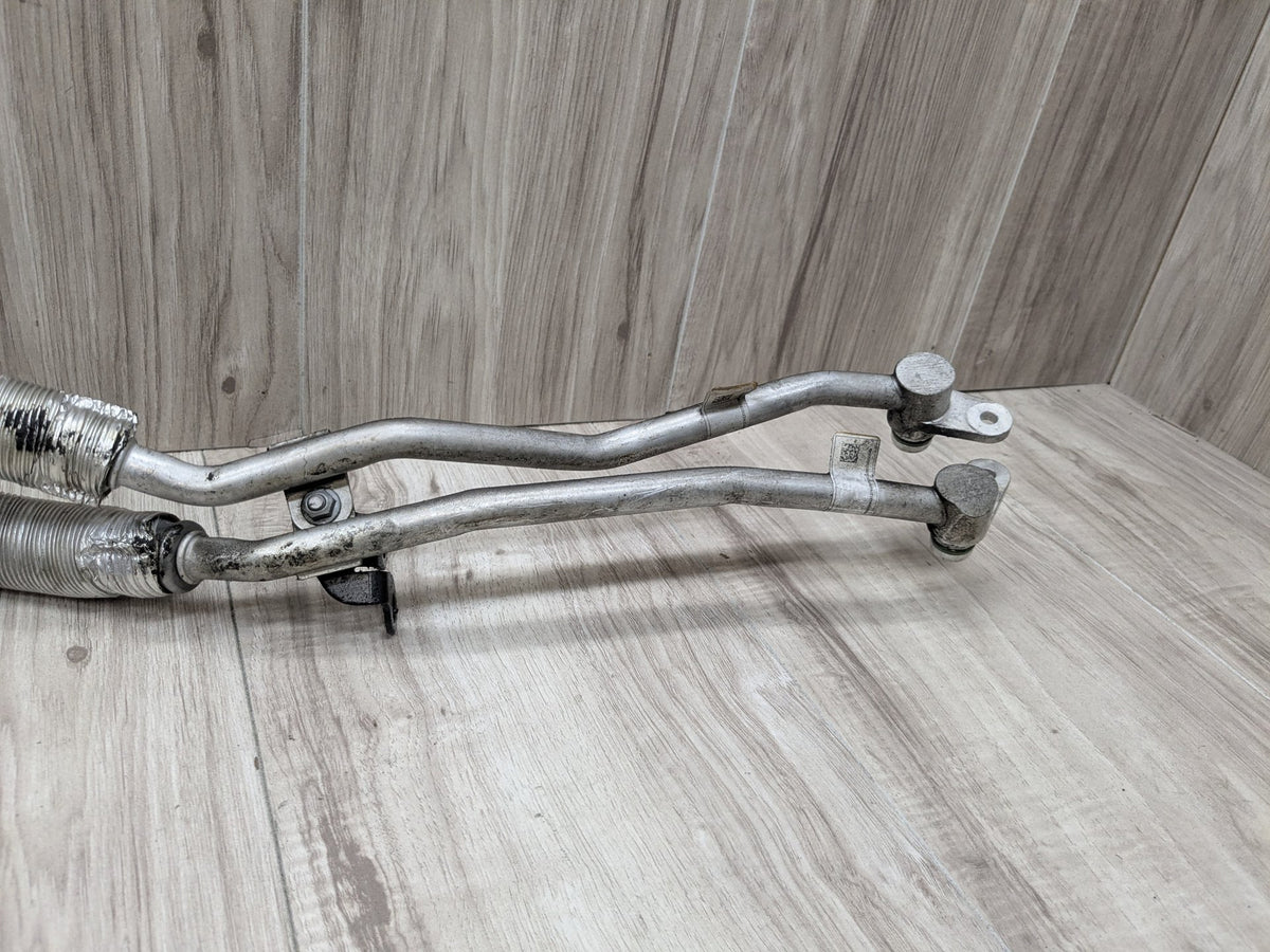 16-22 OEM BMW G11 G12 G30 F90 M5 AT Transmission Oil Cooler Line Return Flow