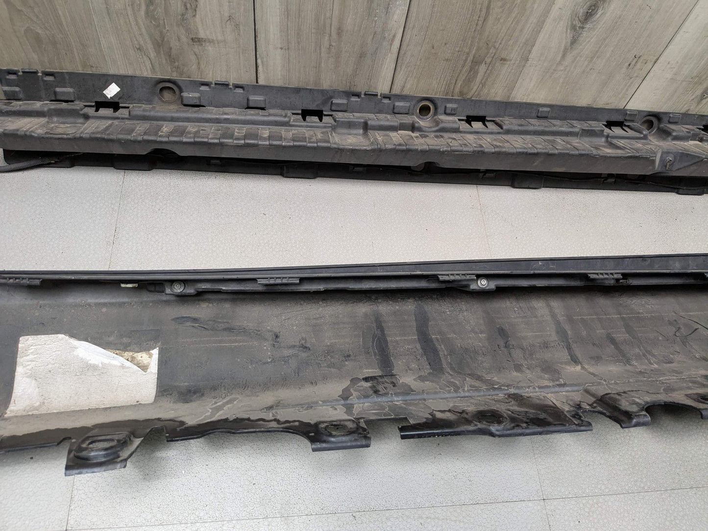 OEM BMW F15 X5 Left Driver Running Step Board Side Skirt Rocker Panel w Bracket