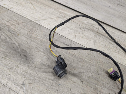 *NOTE* OEM BMW F02 750 Rear Parking Distance Sonic Sensors PDC Harness Silver