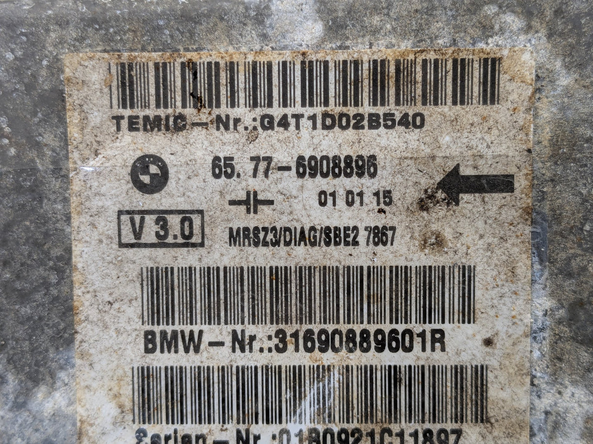 *96-02 OEM BMW E36 Z3 Roadster Center Console Airbag Control Module Unit