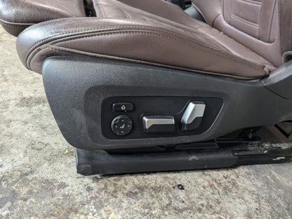 2019 BMW X3 G01 Front Left Driver Right Passenger Seat Assemblys SET Brown