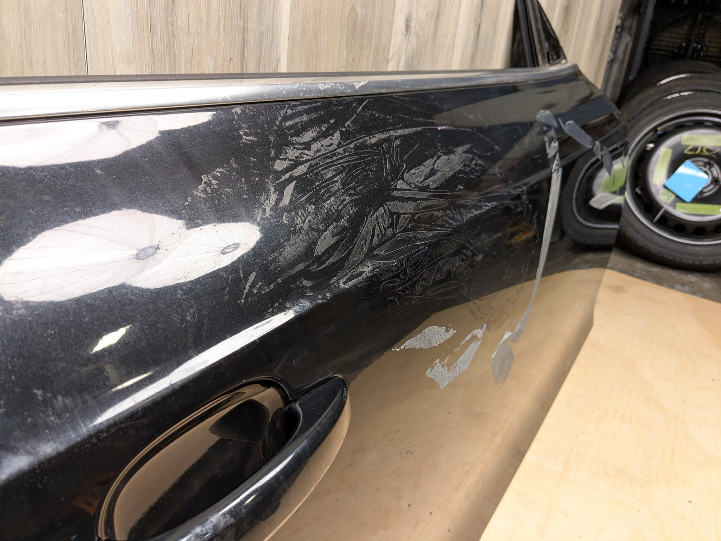 * 08-17 OEM AUDI A5 S5 RS5 Front Right Passenger Side Door Shell Panel Black L8/ Z9Y