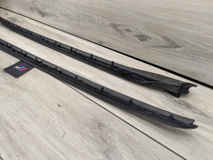 22-24 OEM BMW G26 430 M440 Front Left Right Windshield Side Drip Molding PAIR