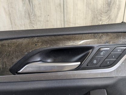 2020 BMW X3 G01- Front Left Driver Interior Door Panel Card