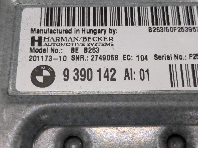 OEM BMW F30 F31 F34 F32 F36 F80 F82 Amp Stereo Audio Amplifier Harman Kardon