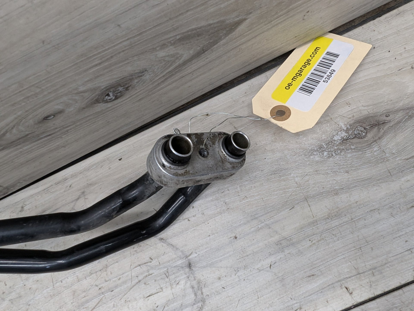 OEM BMW F22 F30 F32 F36 335 435 Engine N55 Oil Cooler Inlet Outlet Pipe Line SET