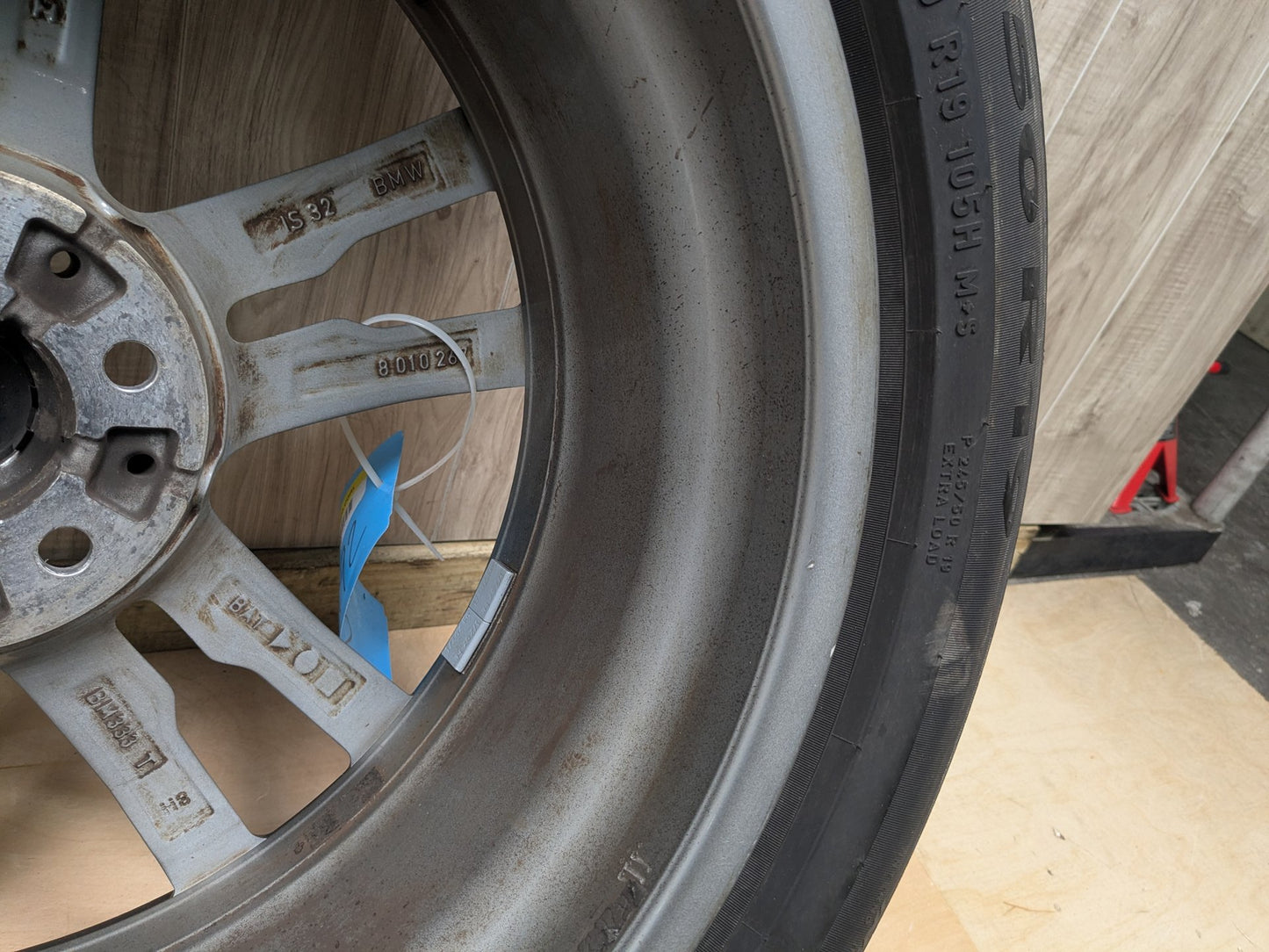 OEM BMW G01 G02 X3 X4 Wheel Rim 19x7.5 ET32 LM Rad Doppelspeiche Style 698M