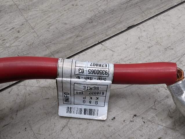 19-24 OEM BMW G20 F90 G11 G12 M550 Rear Battery Terminal Positive Plus Cable
