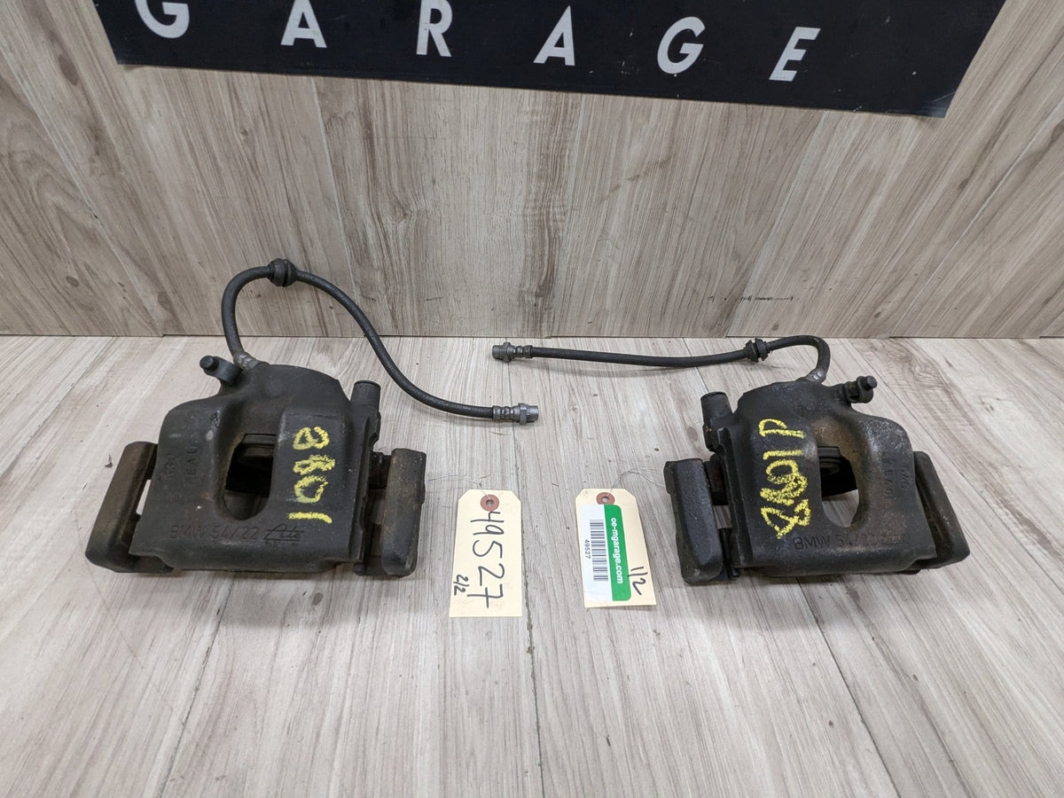 03-08 OEM BMW E85 2.5i Z4 Front Left Right Brake Calipers PAIR