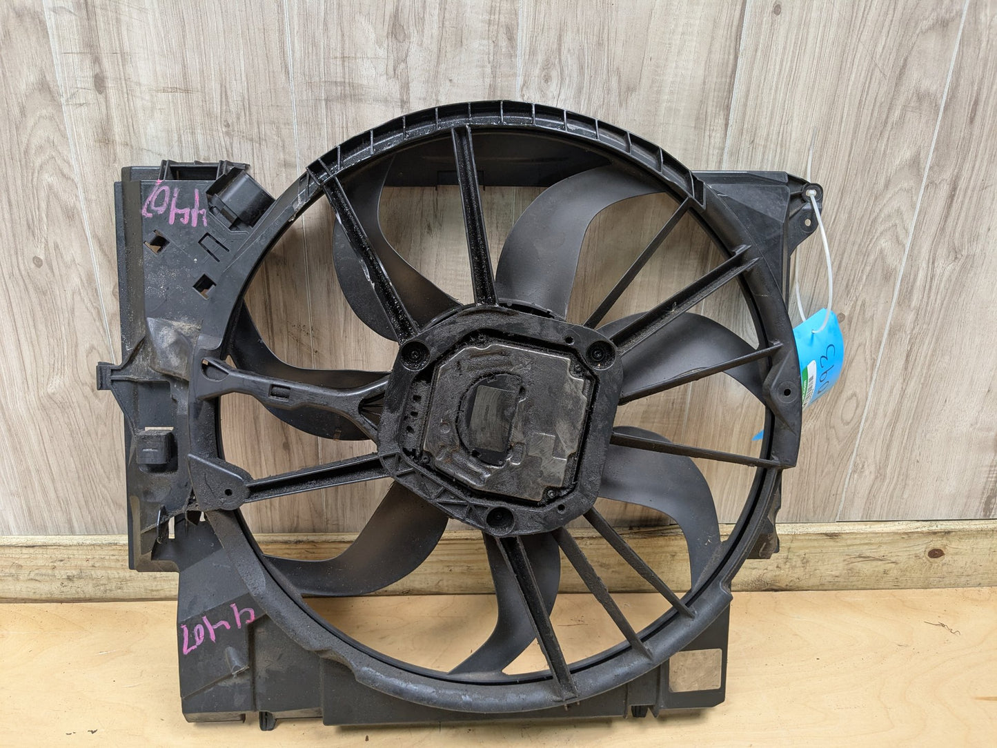 07-13 OEM BMW E82 E90 E92 335 Engine N54 N55 Radiator Cooling Auxiliary Fan 600W