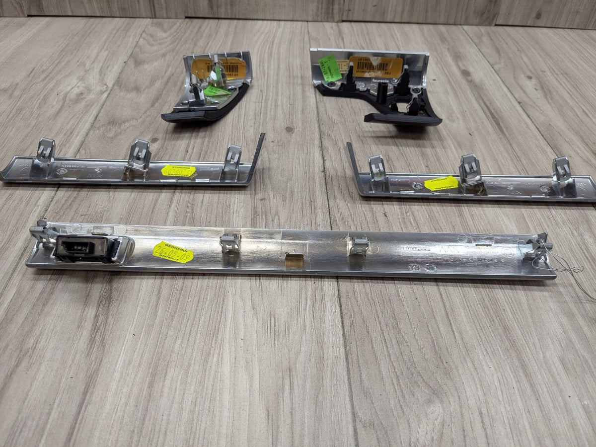OEM BMW E70 E71 E72 X5 X5M X6 X6M Dash Decor Interior Trim Cover SET Silver