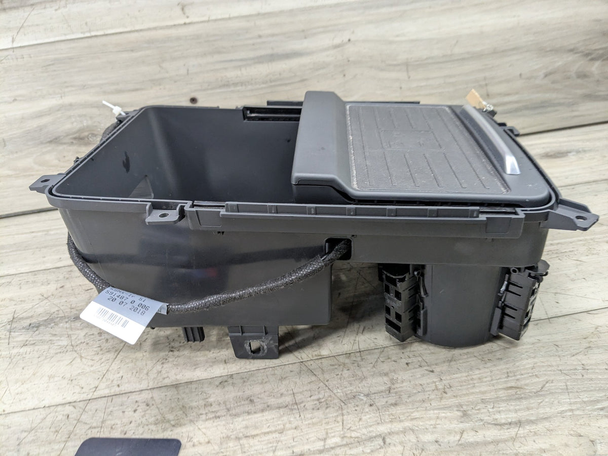 18-24 OEM AUDI Q5 SQ5 Front Center Console Cup Holder Storage Compartment