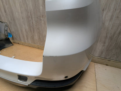14-18 OEM BMW F15 X5 Rear Bumper Cover Panel Assembly White A96 MINERALWEISS METALLIC (A96)