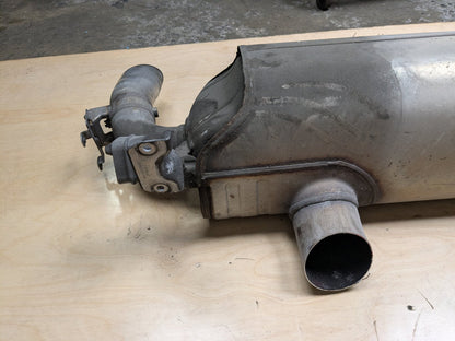 16-22 OEM BMW G12 740 Engine B58 Rear Dual Exhaust Pipe Muffler