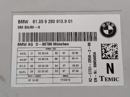 2011 - 2016 BMW 335i F30 Unknown 9280913 N55B30M0