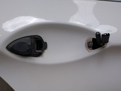 *11-16 OEM BMW F10 528 535 Sedan Rear Right Passenger Door Shell Panel White White 300