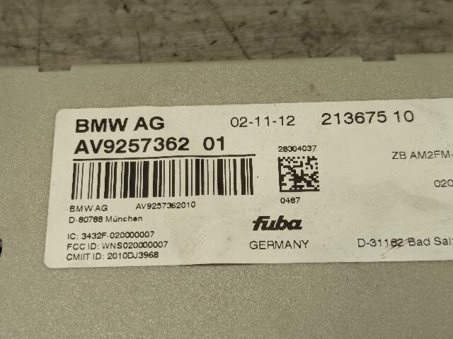 OEM BMW F06 F10 F13 M5 M6 Radio Antenna Amplifier Module