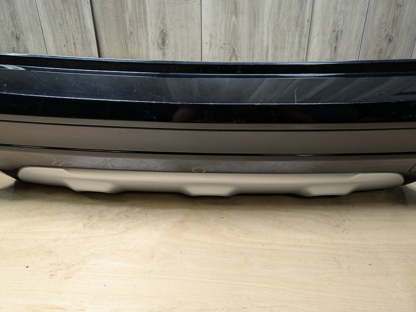 18-21 OEM BMW G01 X3 30i 30iX X LINE Rear Bumper Cover Panel w/ Diffuser Black SCHWARZ II (668)