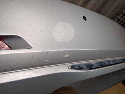 *12-15 OEM BMW F30 335 PRE-LCI Rear Bumper Cover LINES Trim Dual Exhaust Gray Silver GLACIERSILBER METALLIC (A83)