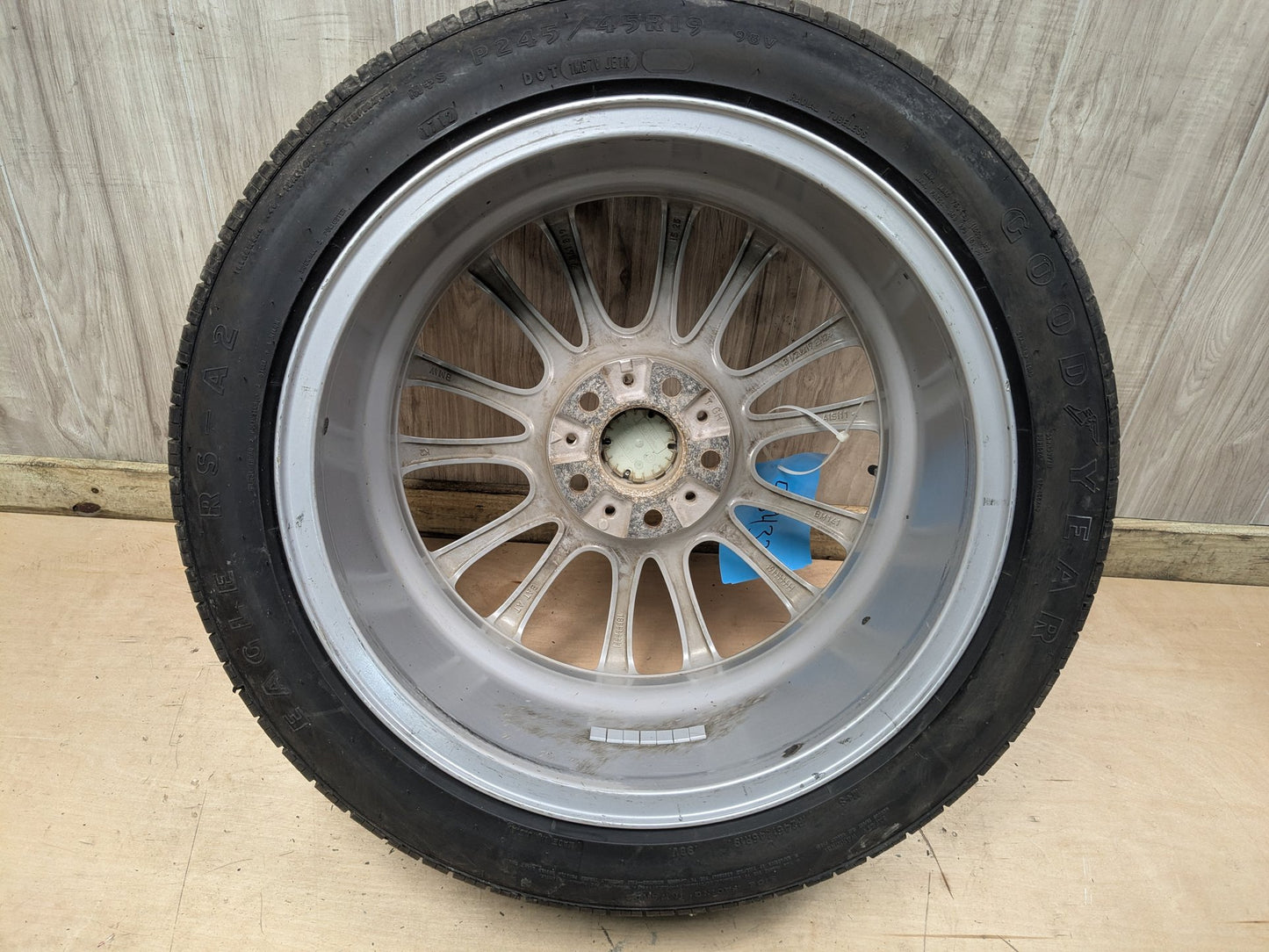 OEM BMW F01 F02 F07 740 750 760 FRONT Rim Wheel 19x8.5 ET25 M V-Spoke Style 302