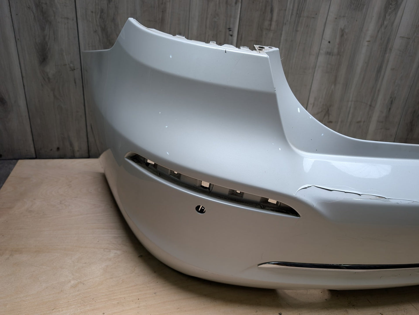 *16-20 OEM BMW F34 340 GT Rear Bumper Cover Panel White A96 MINERALWEISS METALLIC (A96)