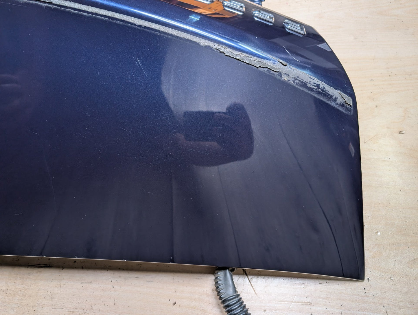 11-17 OEM Mercedes A207 C07 W207 E350 E400 E550 Trunk Lid Panel Deck Shell Blue Blue 890
