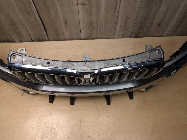 14-18 OEM BMW F15 X5 BASE Front Bumper Cover w/ Upper Grilles Gray A52
