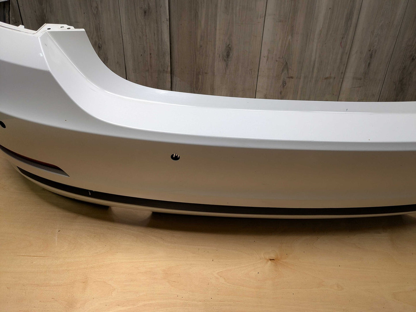 *14-17 OEM BMW F32 F33 F36 BASE Rear Bumper Cover w/ Diffuser White