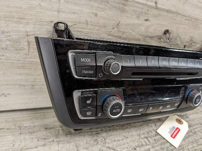 12-16 OEM BMW F22 F32 F30 F36 M4 M3 AC Heater Control Panel Radio Media Buttons