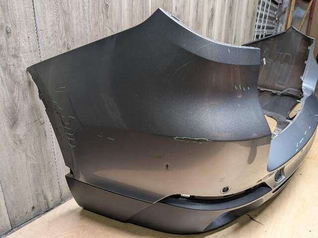 *14-18 OEM BMW F15 X5 Rear Bumper Cover PDC Holes w/ Diffuser N55 N57 Gray A52