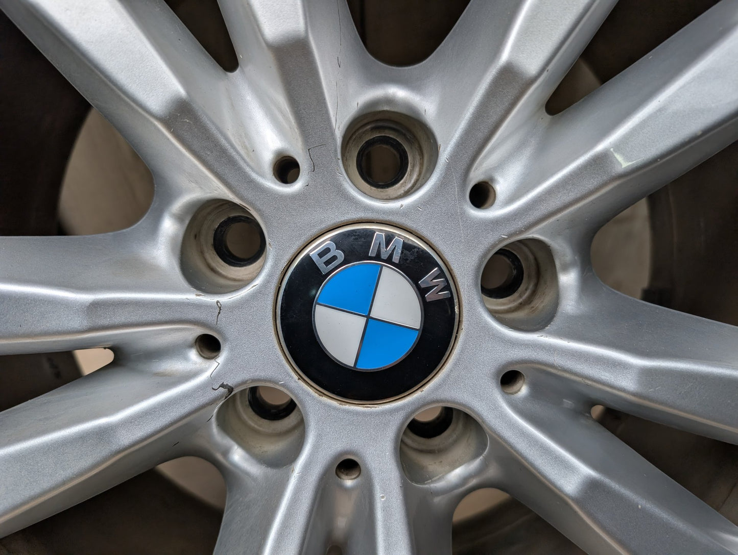 *14-18 OEM BMW F15 X5 Wheel Rim 18x8.5 ET46 5x120 LA Double Spoke Style 446
