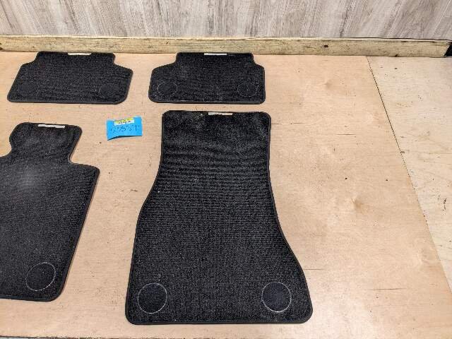 OEM BMW F90 G30 530 540 550 M5 Front Rear Left Right Carpet Floor Mats SET Black