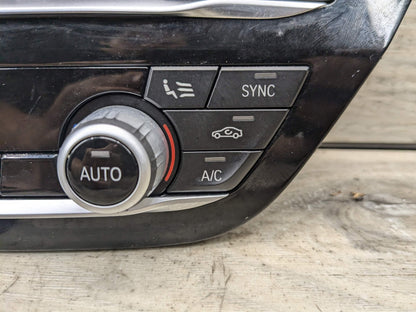 17-23 OEM BMW G30 G32 530 540 AC Climate Control Panel Radio Media Buttons
