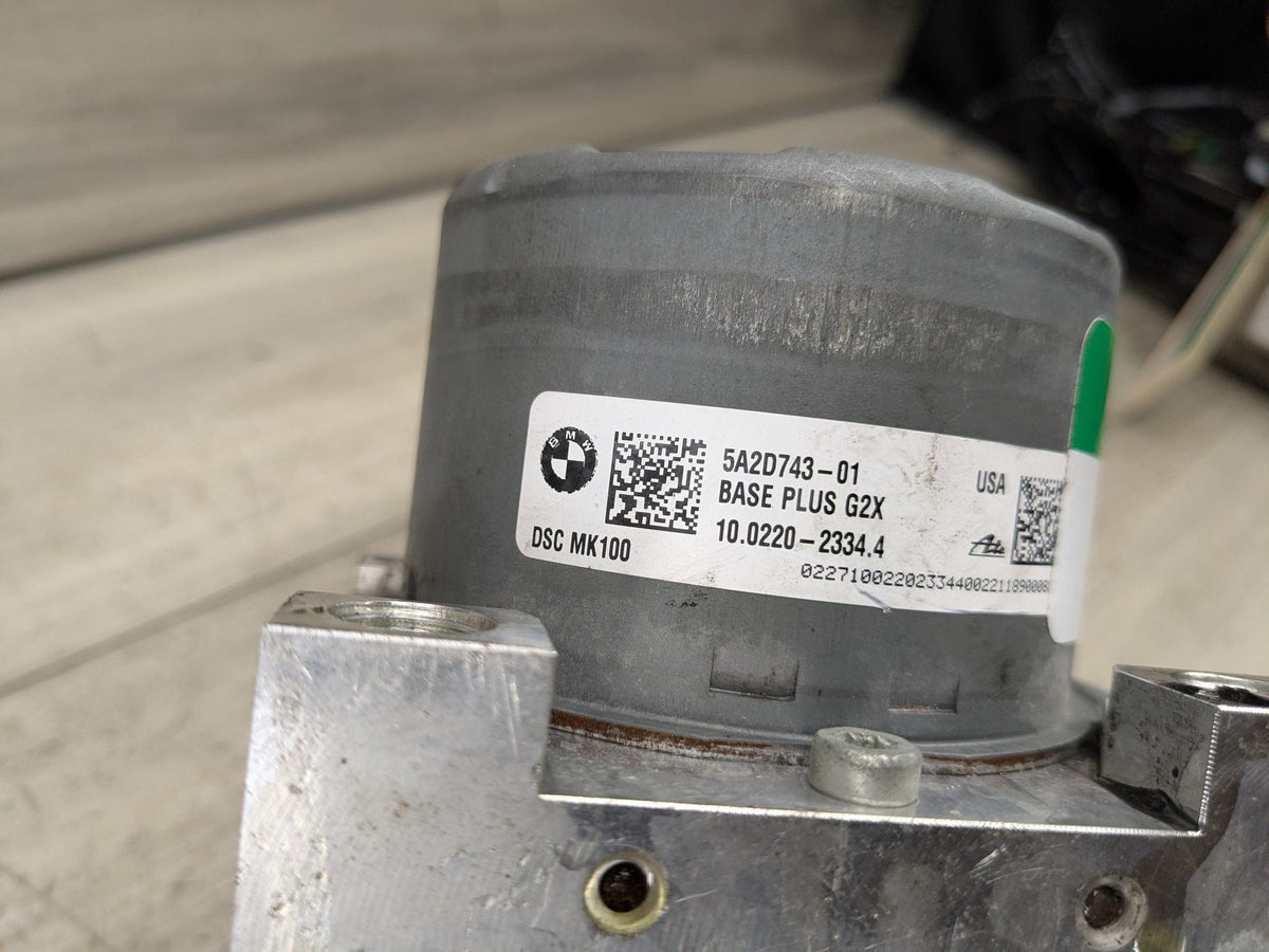 2021 BMW 330i G20 ABS Pump Module 5A2D744 OEM BMW G20 330 M340 ABS Brake Pump Anti Lock DSC Dynamic Stability Control OEM