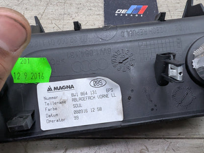 17-25 OEM AUDI A4 A5 RS5 S4 S5 S7 Center Console Tray w/ Power Outlet