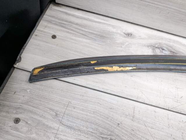10-17 OEM Mercedes W207 E350 E400 E550 Rear Trunk Molding Spoiler Wing Blue