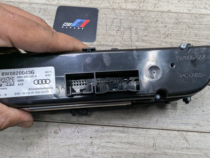 17-25 OEM AUDI A4 A5 Q5 S4 S5 SQ5 Dash Climate Temperature Control Panel Unit