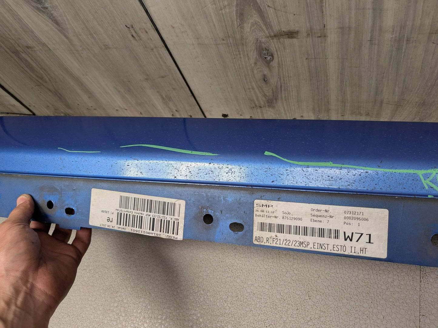 14-20 OEM BMW F22 F23 M235 M240 Right Passenger Side Skirt Rocker Panel M SPORT