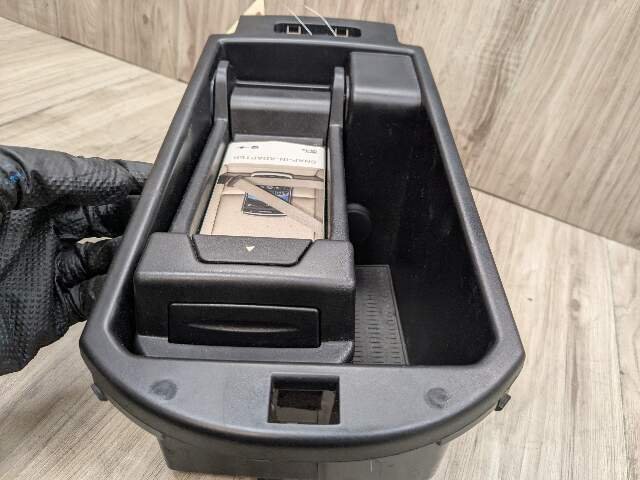 11-18 OEM BMW F25 F26 X3 X4 Front Center Console Armrest Storage Compartment Box