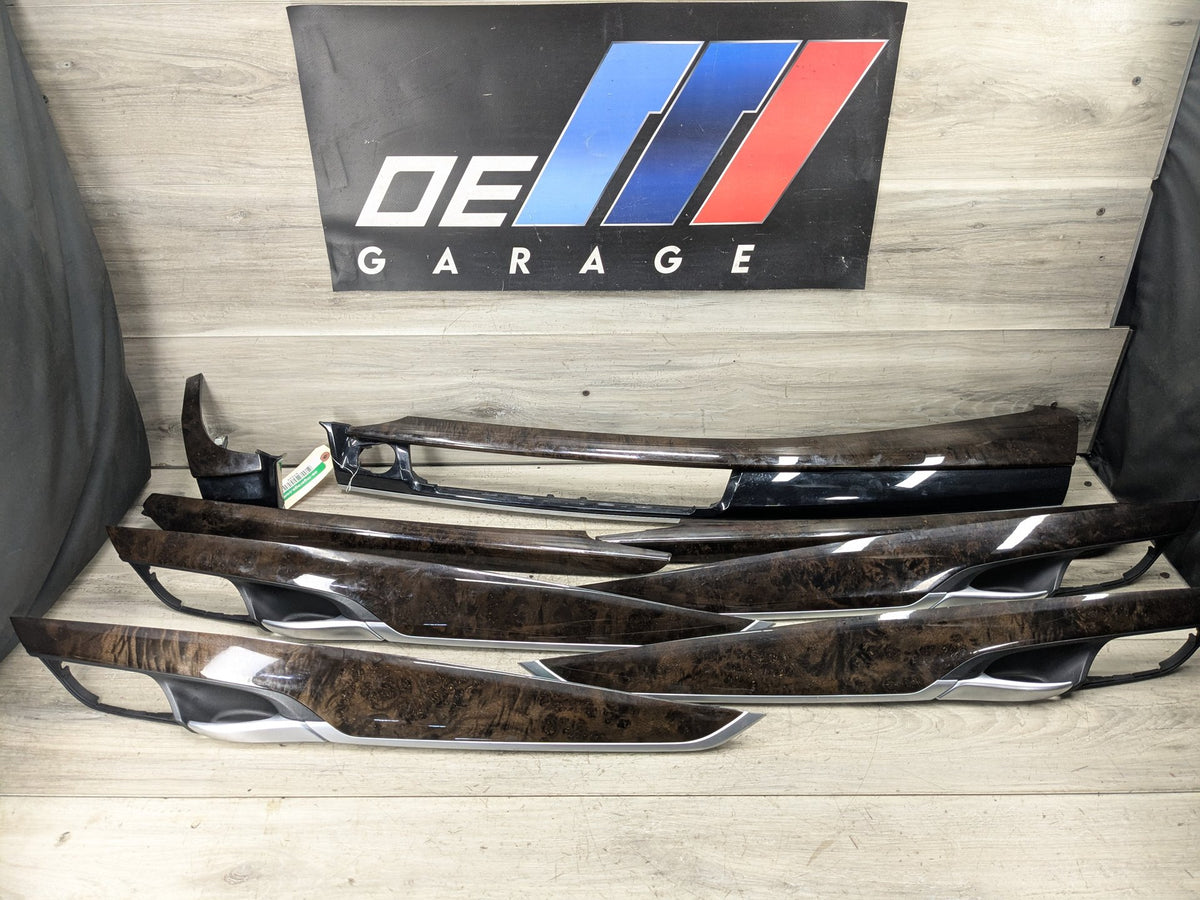 2014 BMW X5 F15 - Front Rear Left Right Interior Trim SET PN: 7292182
