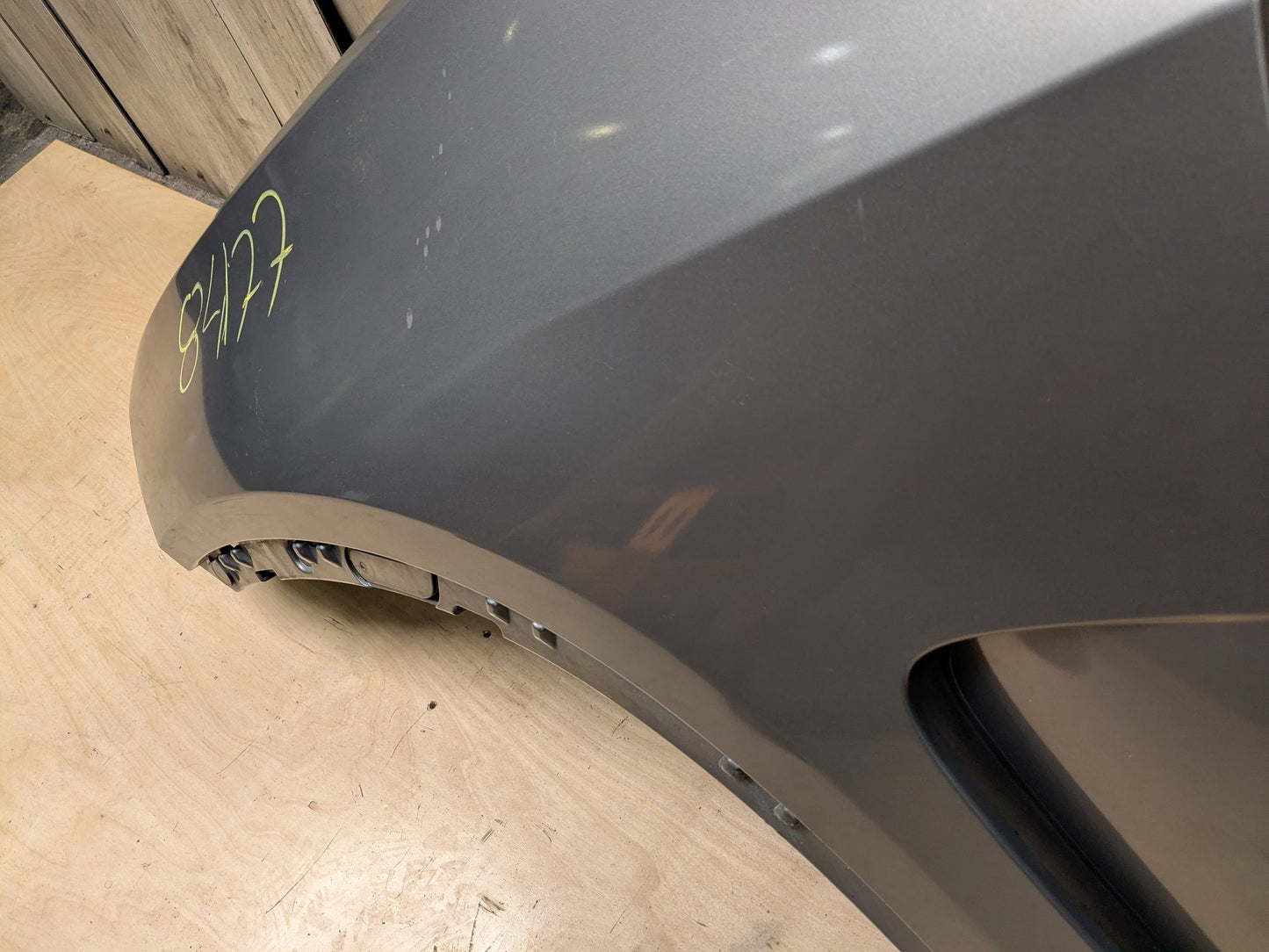 14-18 OEM BMW F15 X5 Front Left Driver Side Fender Panel Gray A52 SPACEGRAU METALLIC (A52)