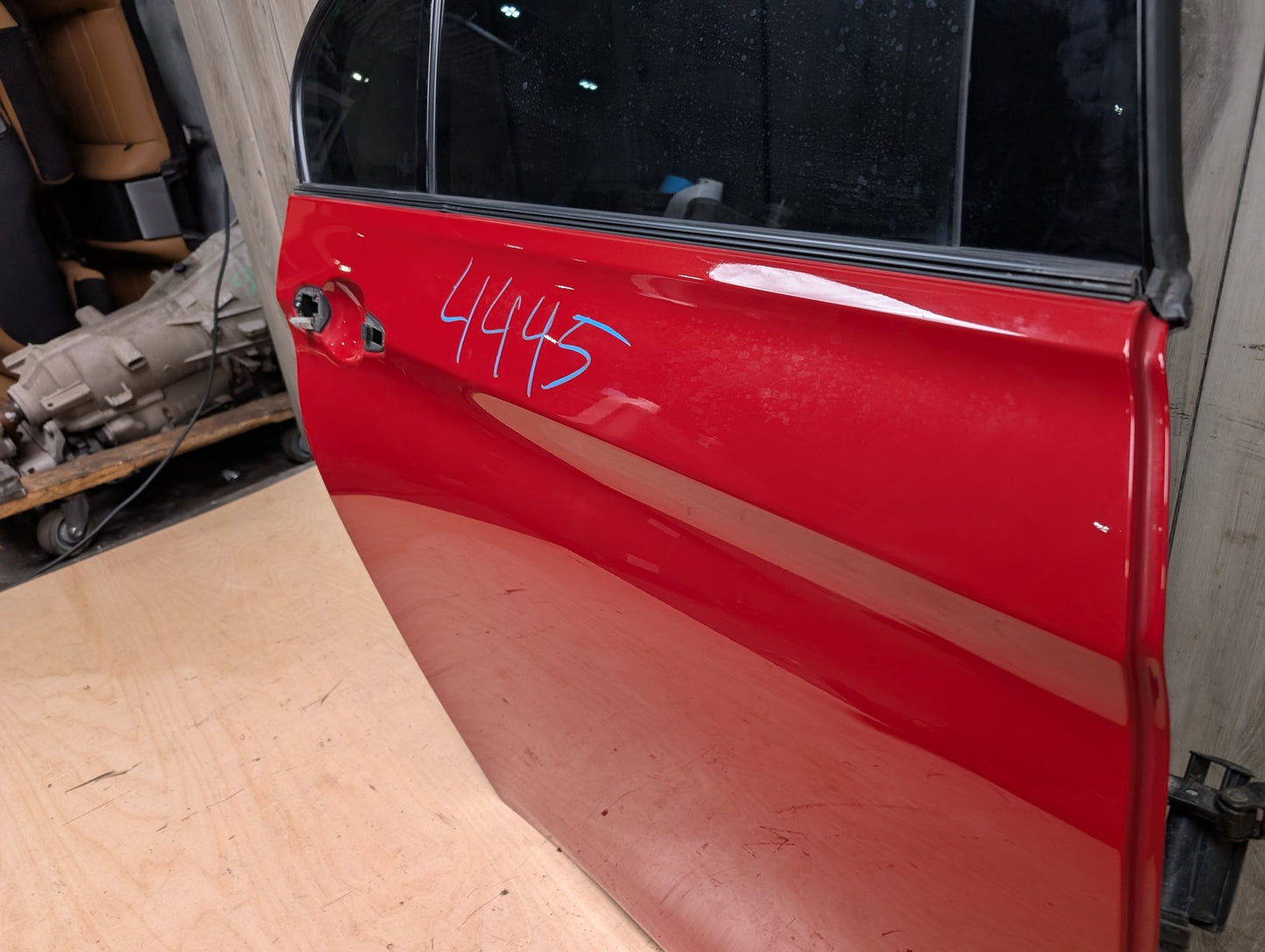 OEM BMW F30 F80 328 330 335 340 M3 Rear Right Passenger Door Shell Panel Red MELBOURNEROT METALLIC (A75)