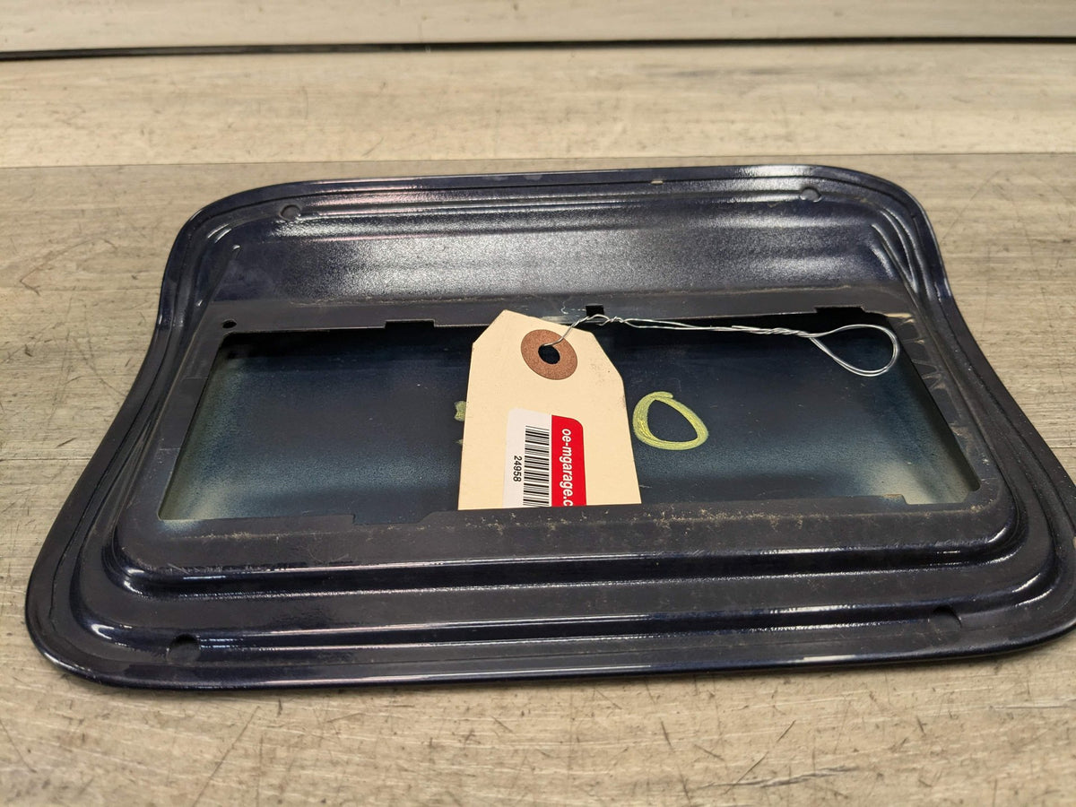 11-16 OEM BMW F10 528 535 550 M5 Gas Fuel Tank Filler Door Cap Lid Cover Blue