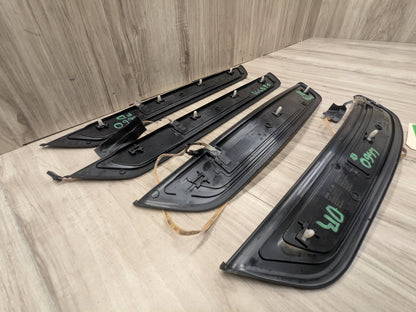 OEM BMW G30 530 540 M550 Front Rear Left Right Illuminated Door Sill Trim SET