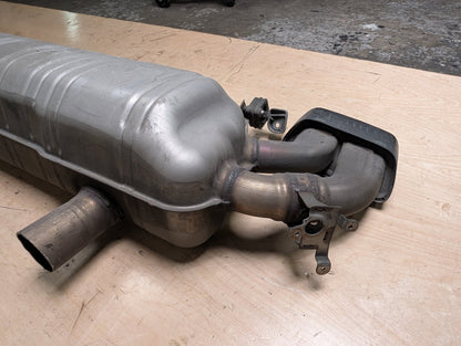 16-19 OEM BMW G11 G12 750i 750iX Engine N63R Rear Exhaust Pipe Muffler M SPORT