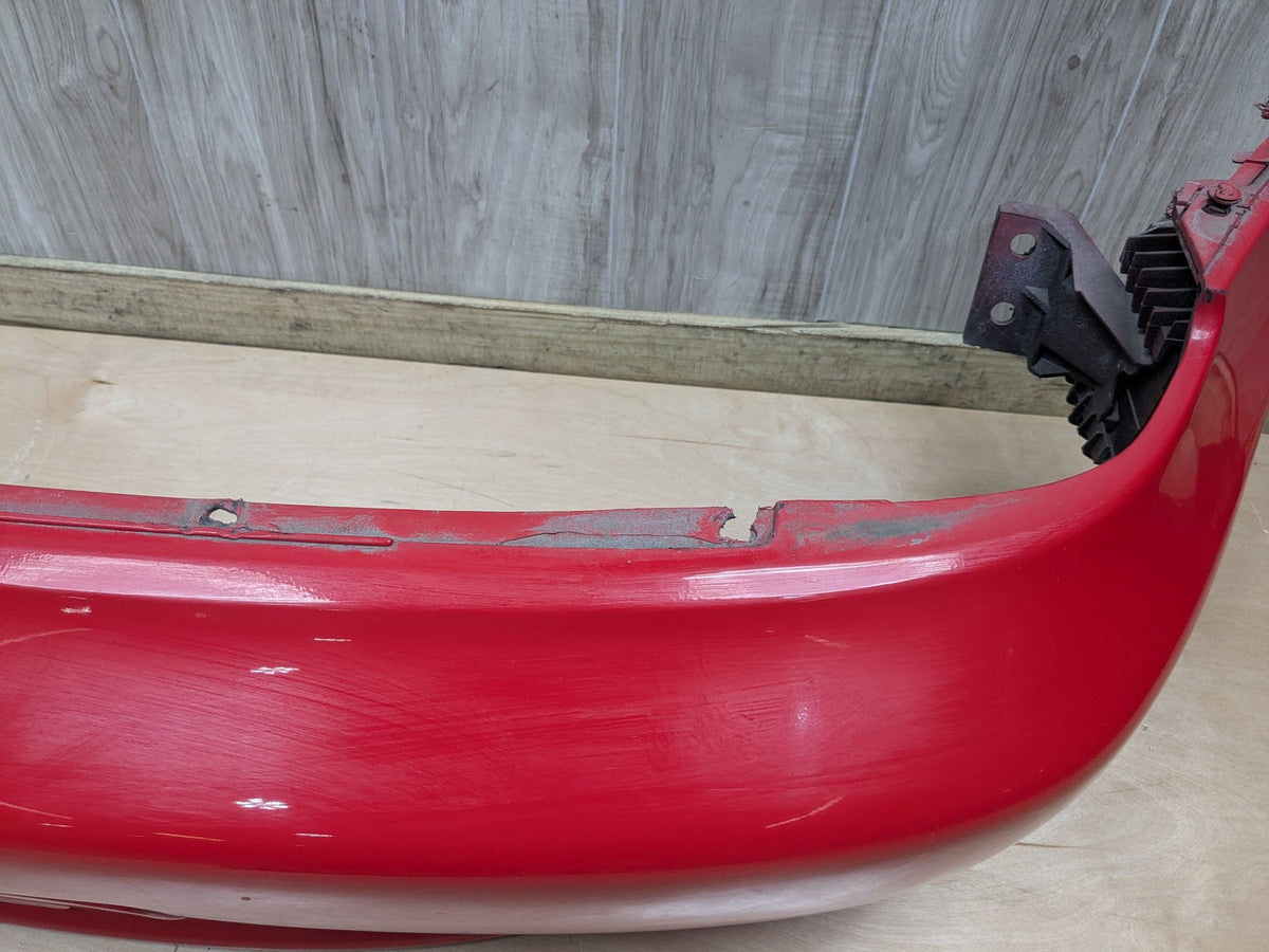 *96-02 OEM BMW E36 Z3 Rear Bumper Cover Panel Assembly Red 314 Red 314