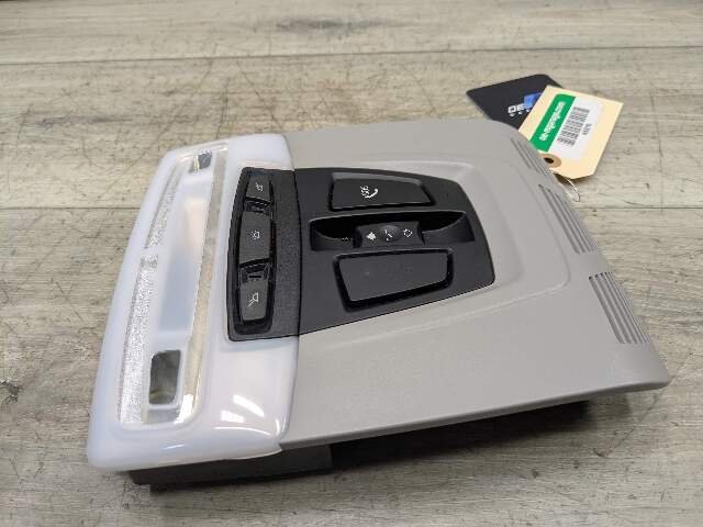 OEM BMW F15 F16 F39 F85 F86 X5 X6 Headliner Roof Console Dome Light Switch Gray